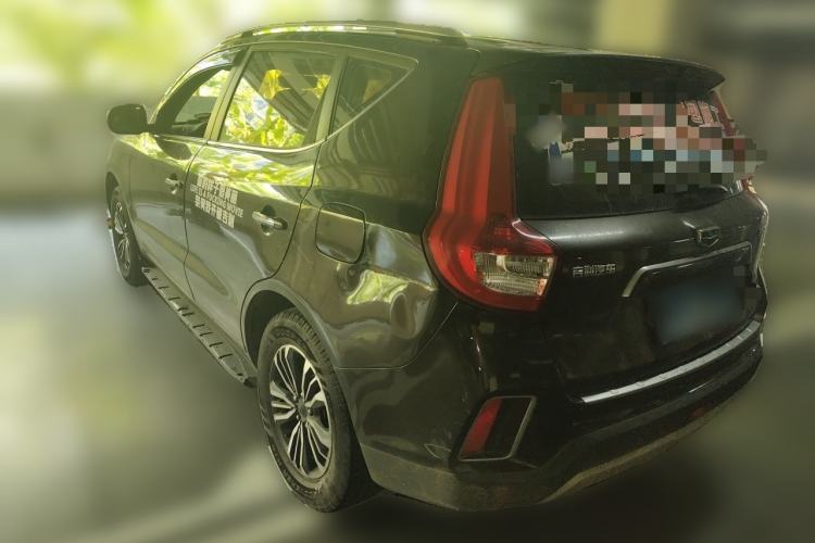 Used Geely Auto Vision X6 2016 1.8L Manual Luxury Model Rear Left 45 Deg