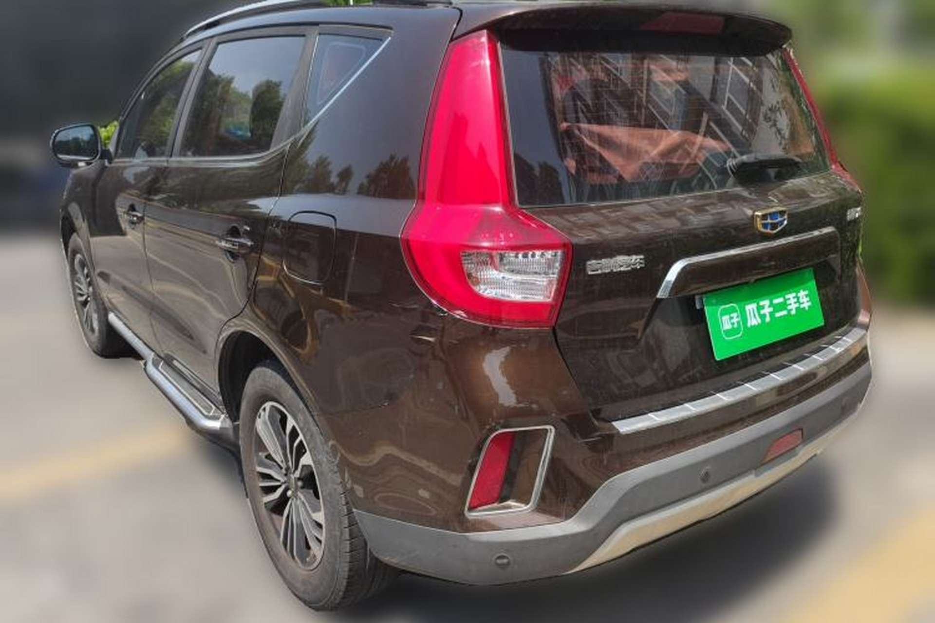Used Geely Auto Vision X6 2016 1.8L Manual Luxury Model Rear Left 45 Deg
