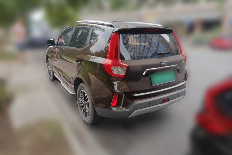 Used Geely Auto Vision X6 2016 1.3T CVT Luxury Model Rear Left 45 Deg