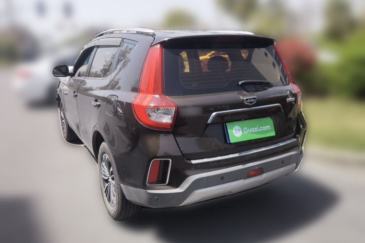 Used Geely Auto Vision X6 2016 1.8L Manual Luxury Model Rear Left 45 Deg