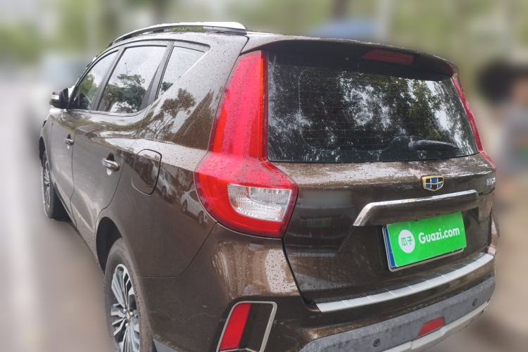 Used Geely Auto Vision X6 2016 1.3T CVT Luxury Model Rear Left 45 Deg