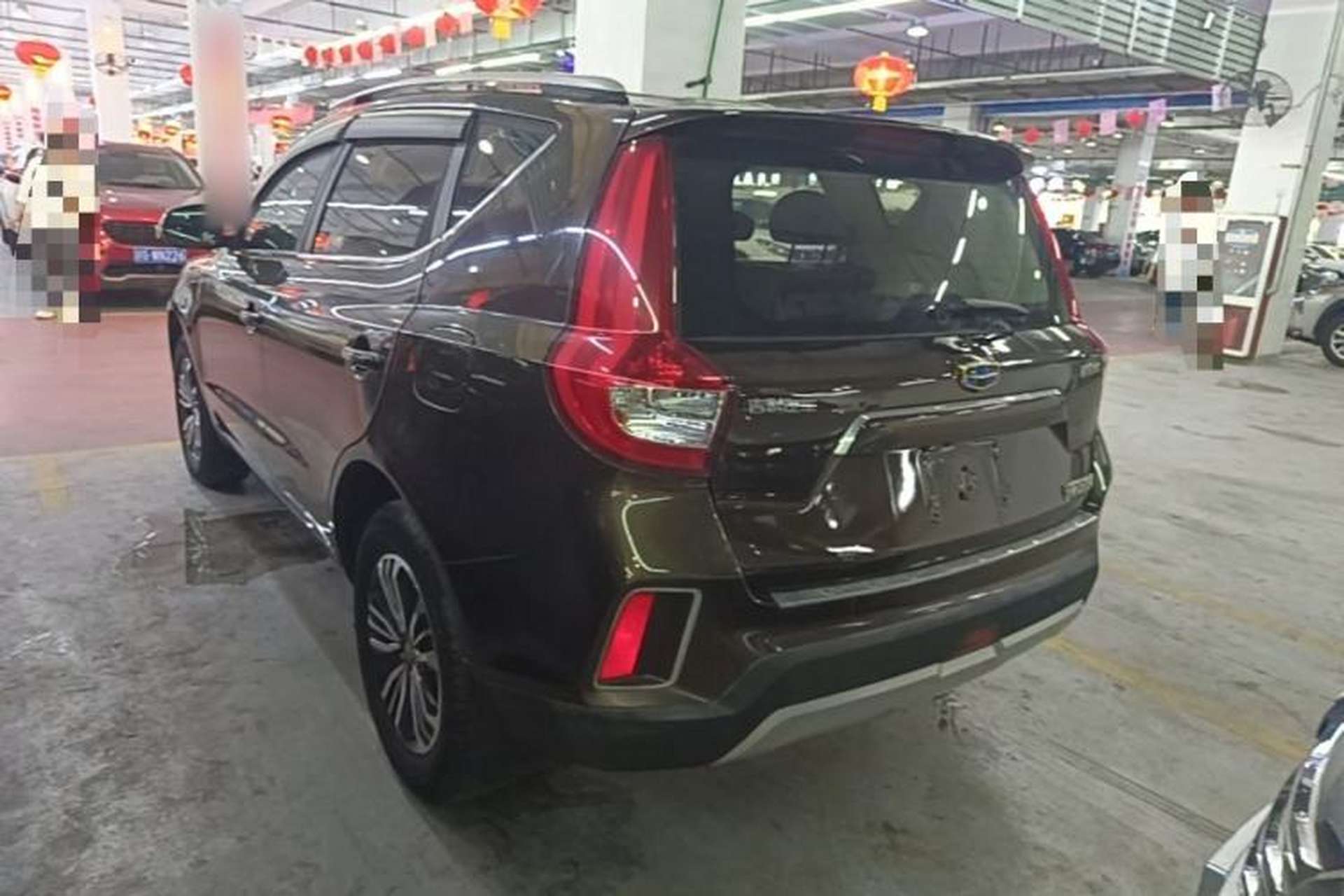 Used Geely Auto Vision X6 2016 1.8L Manual Luxury Model Rear Left 45 Deg