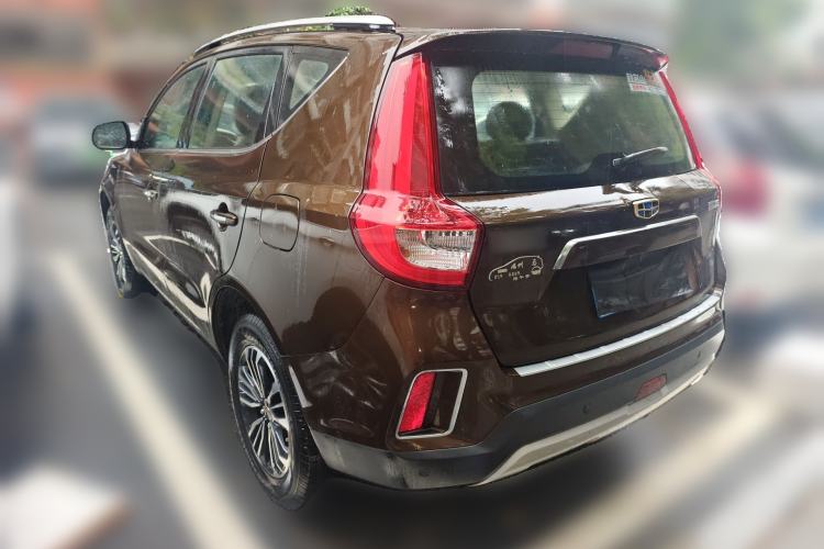 Used Geely Auto Vision X6 2016 1.8L Manual Luxury Model Rear Left 45 Deg