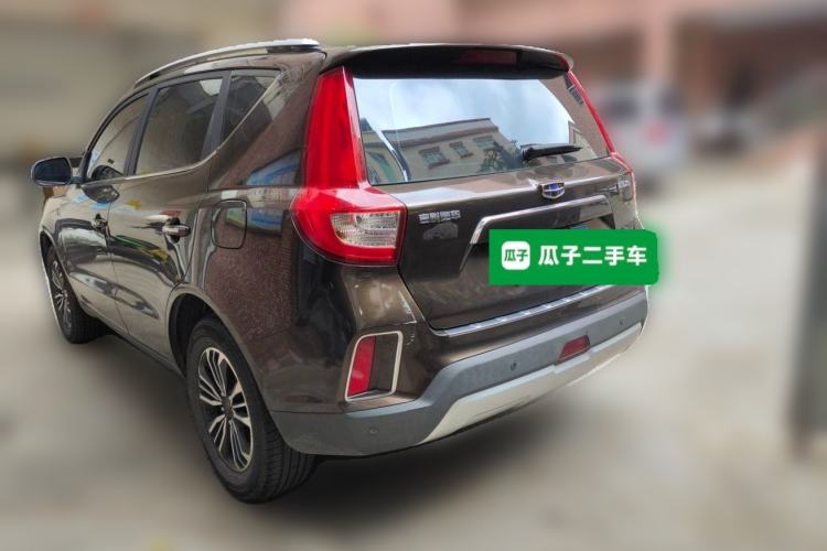 Used Geely Auto Vision X6 2016 1.3T CVT Flagship Model Rear Left 45 Deg