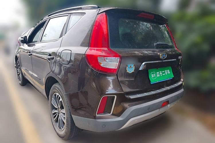 Used Geely Auto Vision X6 2016 1.3T CVT Flagship Model Rear Left 45 Deg