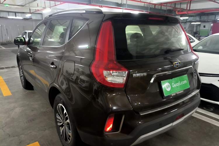 Used Geely Auto Vision X6 2016 1.8L Manual Luxury Model Rear Left 45 Deg