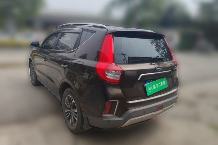 Used Geely Auto Vision X6 2016 1.8L Manual Luxury Model Rear Left 45 Deg