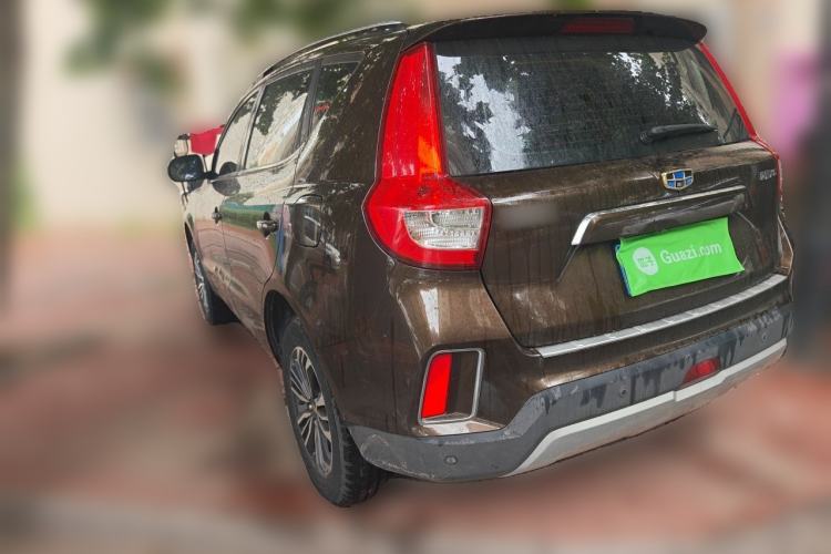 Used Geely Auto Vision X6 2016 1.8L Manual Luxury Model Rear Left 45 Deg