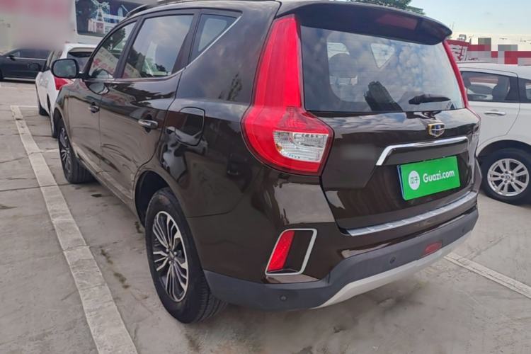 Used Geely Auto Vision X6 2016 1.3T CVT Flagship Model Rear Left 45 Deg