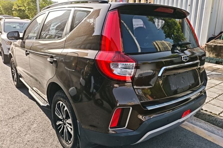 Used Geely Auto Vision X6 2016 1.3T CVT Flagship Model Rear Left 45 Deg