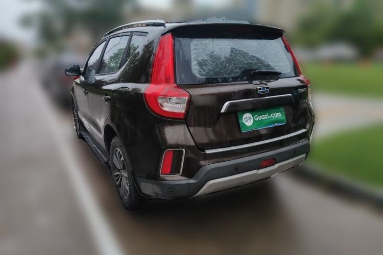 Used Geely Auto Vision X6 2016 1.8L Manual Luxury Model Rear Left 45 Deg