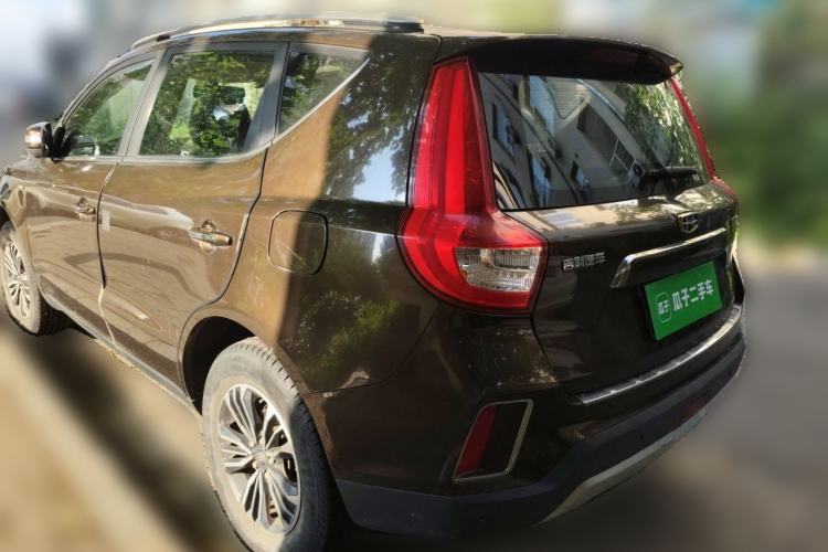 Used Geely Auto Vision X6 2016 1.3T CVT Flagship Model Rear Left 45 Deg