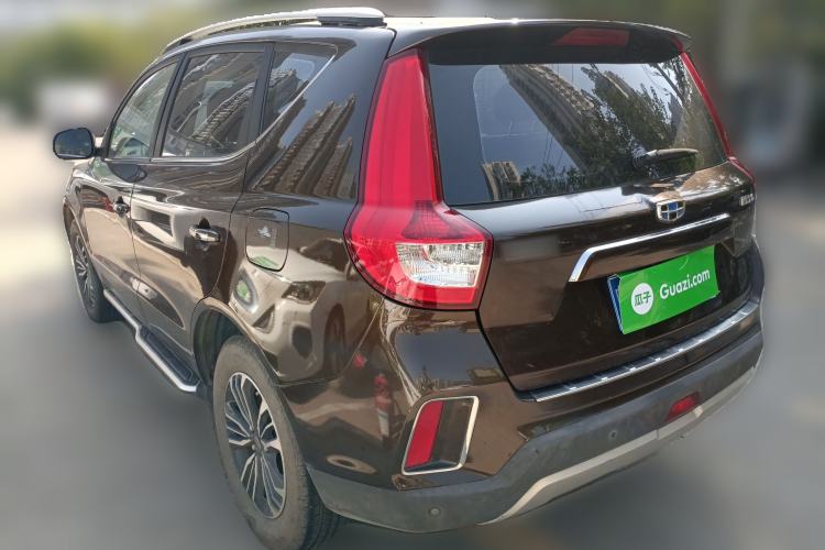 Used Geely Auto Vision X6 2016 1.3T CVT Luxury Model Rear Left 45 Deg