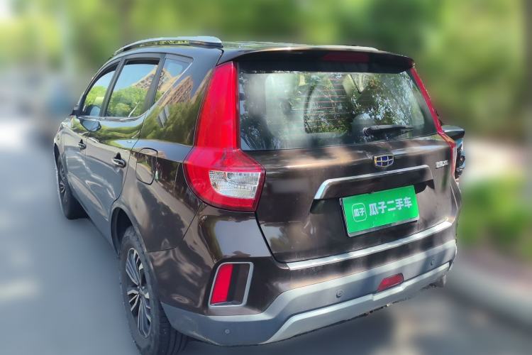 Used Geely Auto Vision X6 2016 1.8L Manual Luxury Model Rear Left 45 Deg