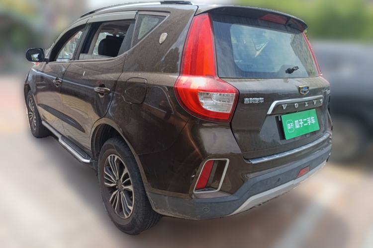 Used Geely Auto Vision X6 2016 1.8L Manual Luxury Model Rear Left 45 Deg