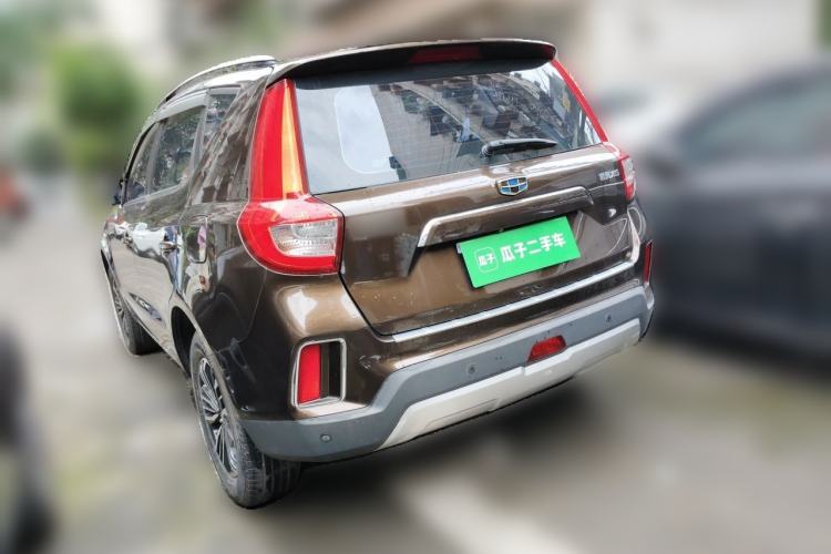 Used Geely Auto Vision X6 2016 1.8L Manual Luxury Model Rear Left 45 Deg