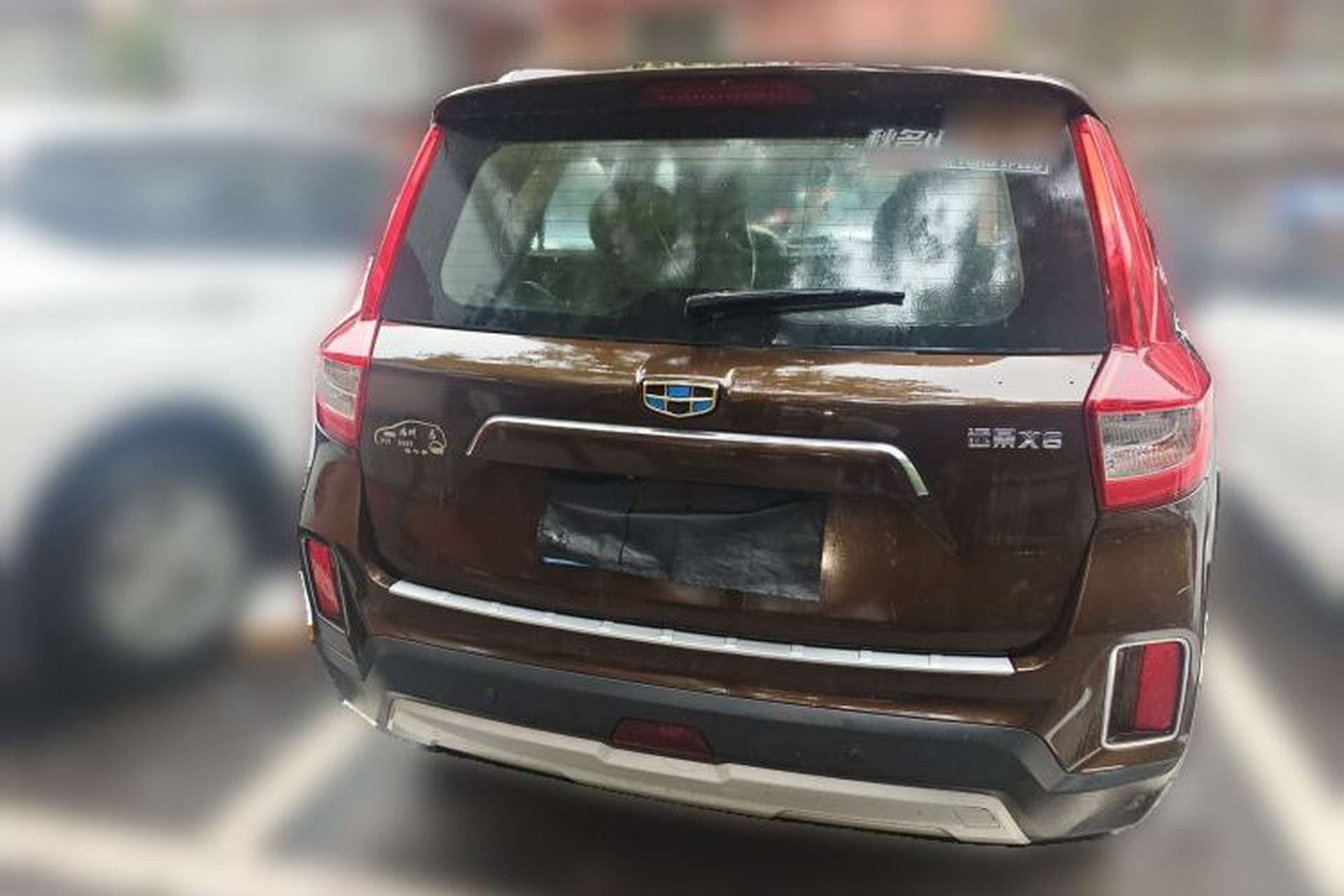 Used Geely Auto Vision X6 2016 1.8L Manual Luxury Model Rear