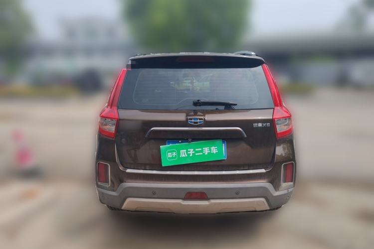 Used Geely Auto Vision X6 2016 1.8L Manual Luxury Model Rear