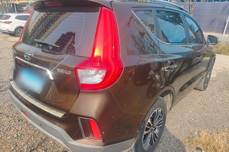 Used Geely Auto Vision X6 2016 1.8L Manual Luxury Model Rear Right 45 Deg