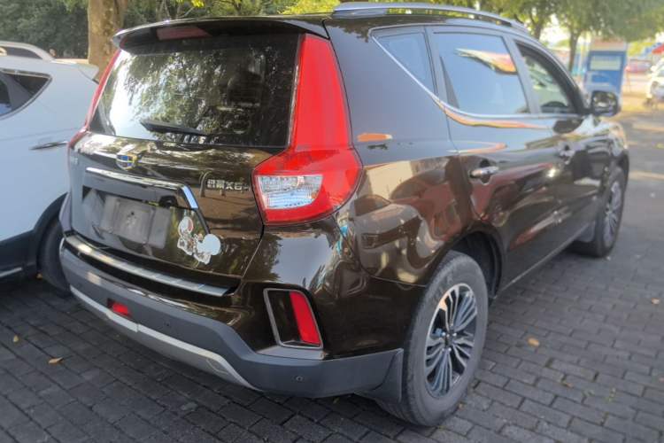 Used Geely Auto Vision X6 2016 1.8L Manual Luxury Model Rear Right 45 Deg