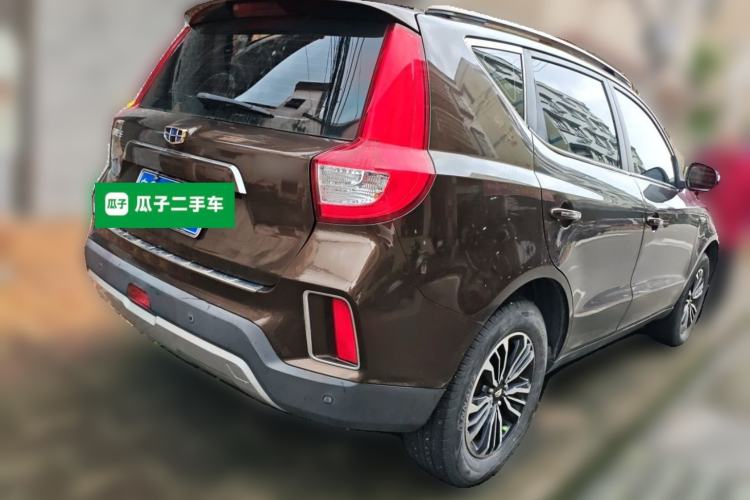 Used Geely Auto Vision X6 2016 1.3T CVT Flagship Model Rear Right 45 Deg