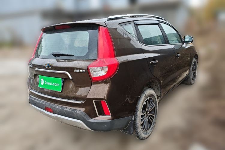 Used Geely Auto Vision X6 2016 1.8L Manual Luxury Model Rear Right 45 Deg