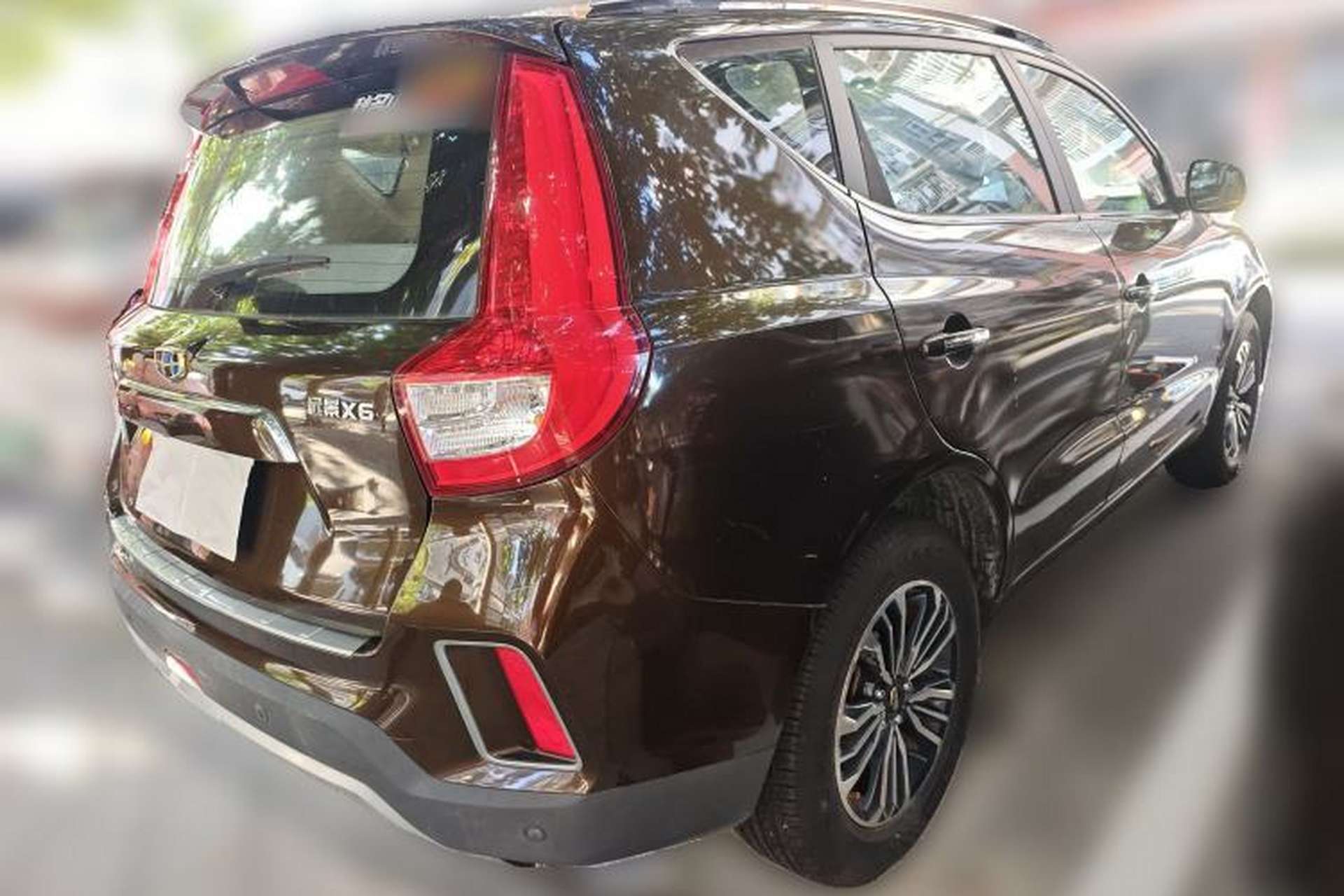 Used Geely Auto Vision X6 2016 1.8L Manual Luxury Model Rear Right 45 Deg