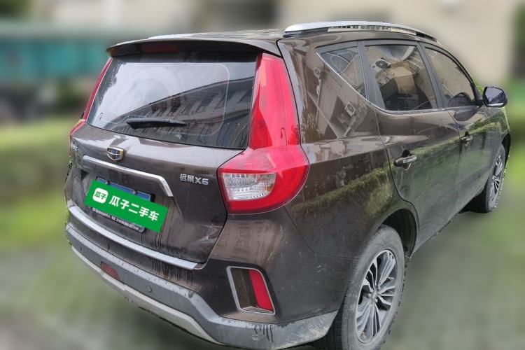 Used Geely Auto Vision X6 2016 1.3T CVT Luxury Model Rear Right 45 Deg