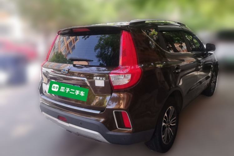 Used Geely Auto Vision X6 2016 1.3T CVT Flagship Model Rear Right 45 Deg