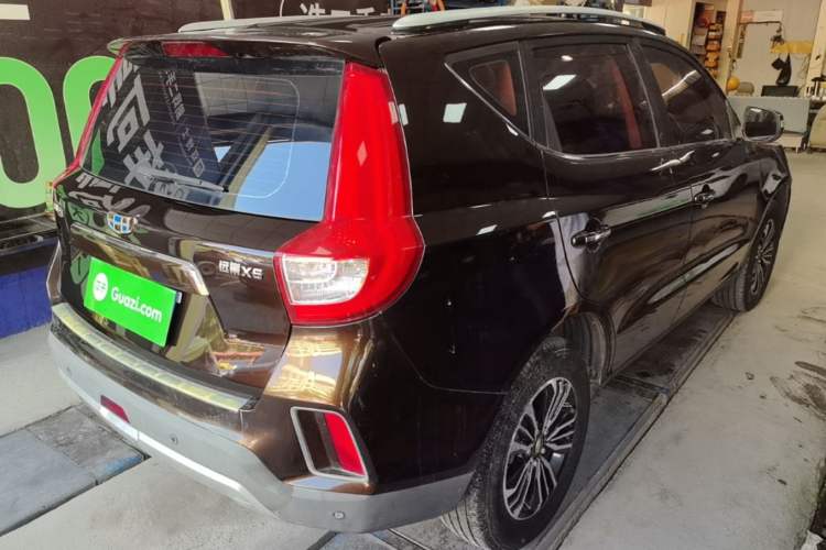 Used Geely Auto Vision X6 2016 1.3T CVT Flagship Model Rear Right 45 Deg