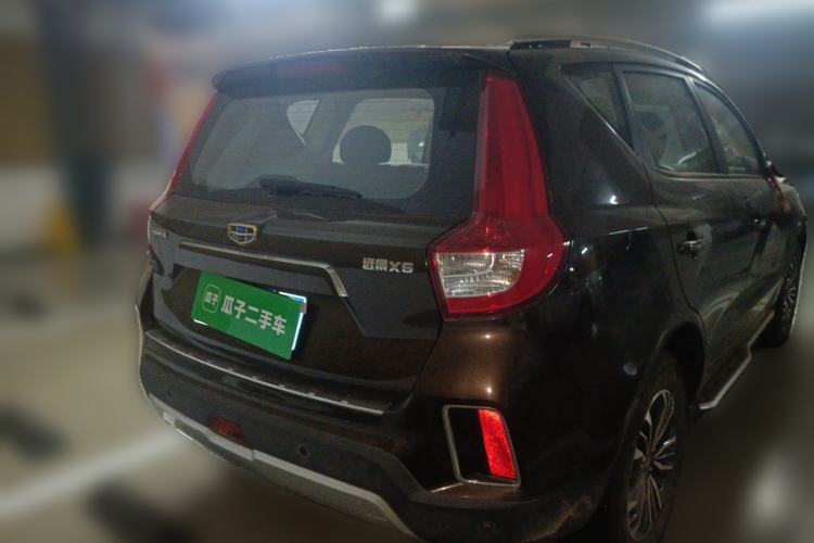 Used Geely Auto Vision X6 2016 1.8L Manual Luxury Model Rear Right 45 Deg
