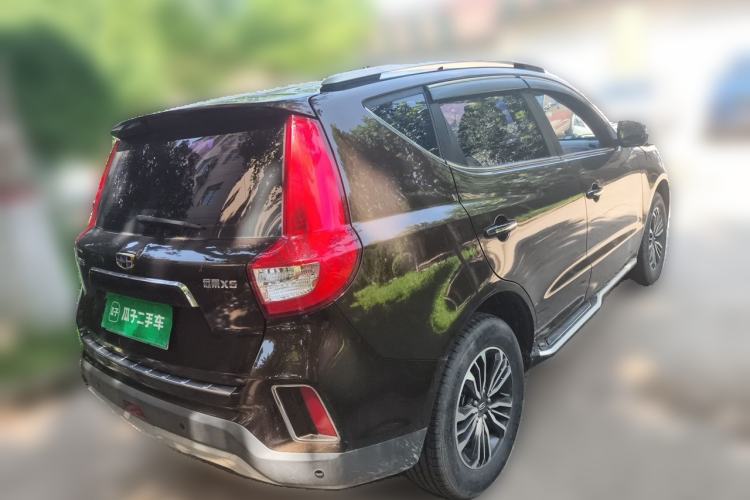 Used Geely Auto Vision X6 2016 1.8L Manual Luxury Model Rear Right 45 Deg