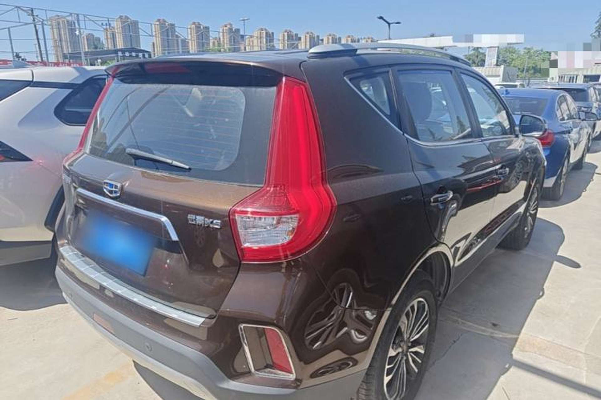 Used Geely Auto Vision X6 2016 1.8L Manual Luxury Model Rear Right 45 Deg