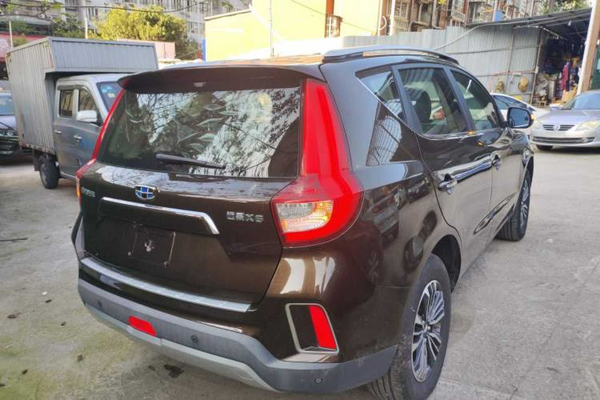Used Geely Auto Vision X6 2016 1.8L Manual Luxury Model Rear Right 45 Deg