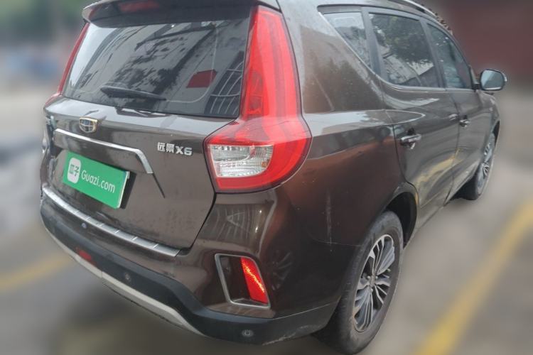 Used Geely Auto Vision X6 2016 1.3T CVT Luxury Model Rear Right 45 Deg