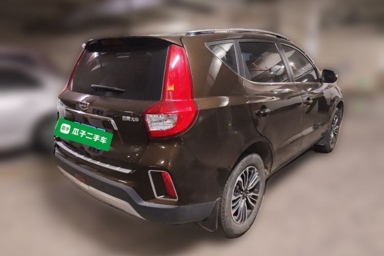 Used Geely Auto Vision X6 2016 1.3T CVT Flagship Model Rear Right 45 Deg