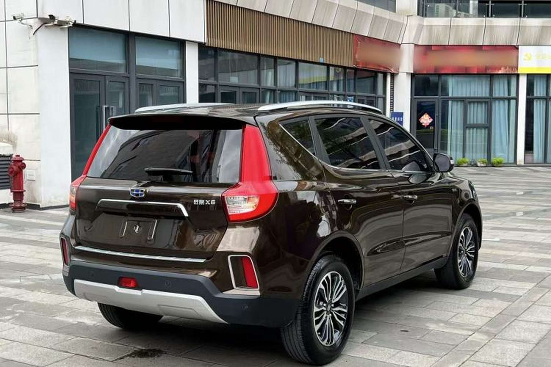 Used Geely Auto Vision X6 2016 1.3T CVT Luxury Model Rear Right 45 Deg