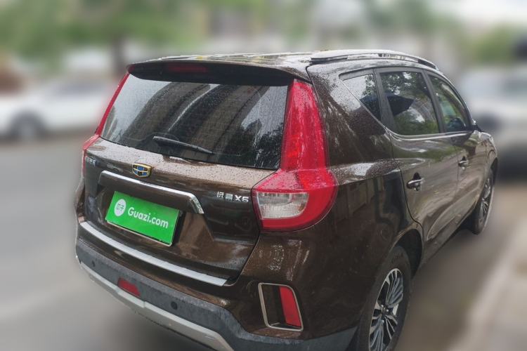 Used Geely Auto Vision X6 2016 1.3T CVT Luxury Model Rear Right 45 Deg
