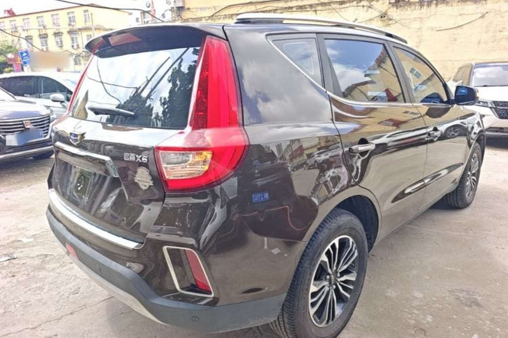 Used Geely Auto Vision X6 2016 1.3T CVT Flagship Model Rear Right 45 Deg