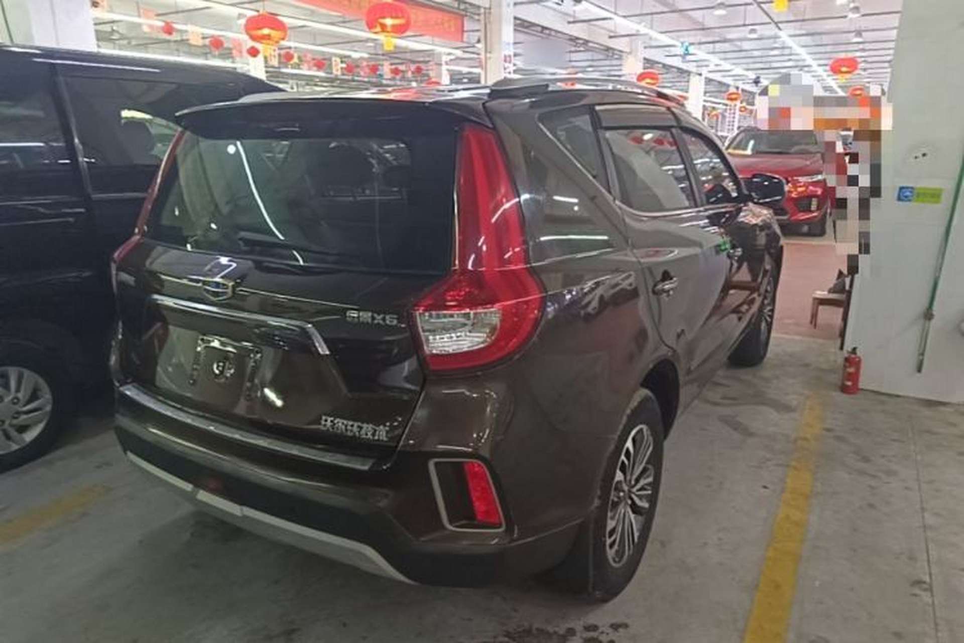 Used Geely Auto Vision X6 2016 1.8L Manual Luxury Model Rear Right 45 Deg