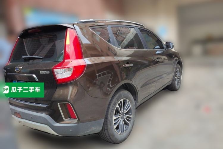 Used Geely Auto Vision X6 2016 1.3T CVT Flagship Model Rear Right 45 Deg