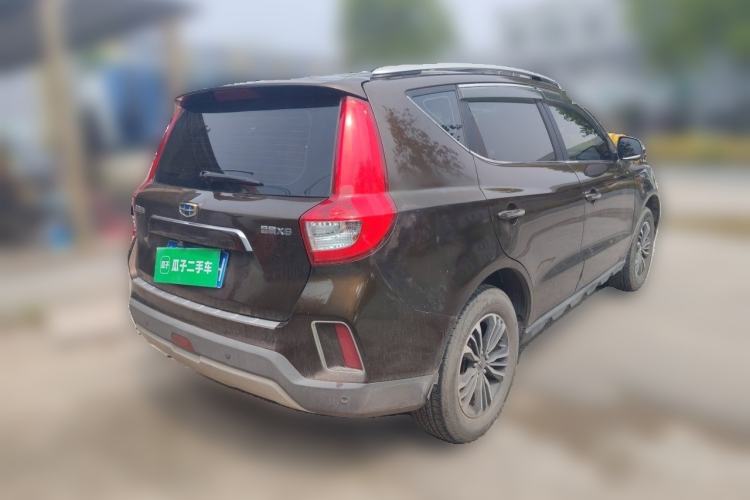 Used Geely Auto Vision X6 2016 1.8L Manual Luxury Model Rear Right 45 Deg
