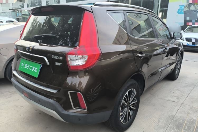 Used Geely Auto Vision X6 2016 1.8L Manual Luxury Model Rear Right 45 Deg