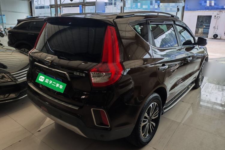 Used Geely Auto Vision X6 2016 1.8L Manual Luxury Model Rear Right 45 Deg
