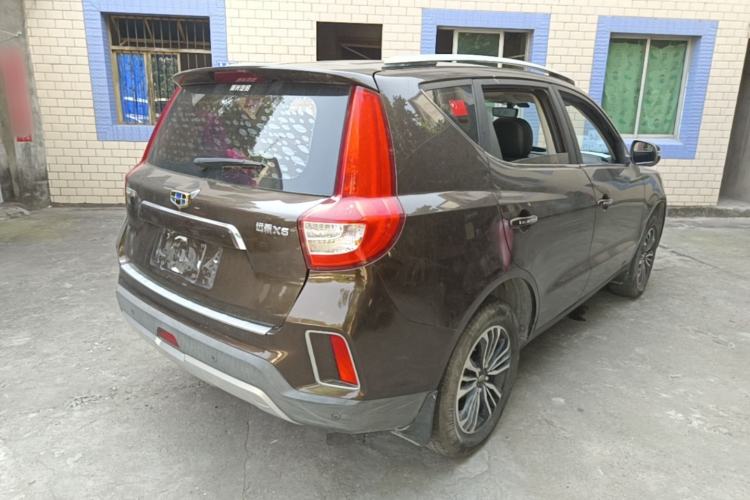 Used Geely Auto Vision X6 2016 1.8L Manual Luxury Model Rear Right 45 Deg