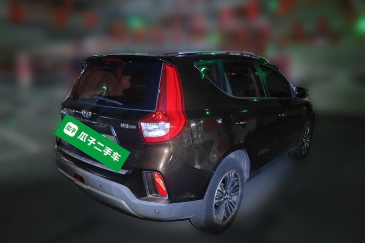 Used Geely Auto Vision X6 2016 1.3T CVT Flagship Model Rear Right 45 Deg