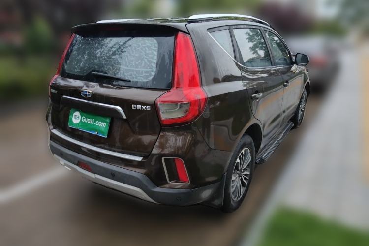 Used Geely Auto Vision X6 2016 1.8L Manual Luxury Model Rear Right 45 Deg