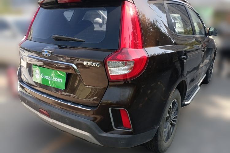 Used Geely Auto Vision X6 2016 1.3T CVT Luxury Model Rear Right 45 Deg