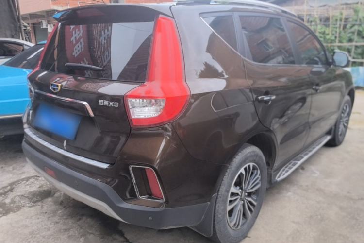 Used Geely Auto Vision X6 2016 1.8L Manual Luxury Model Rear Right 45 Deg