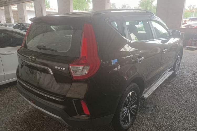 Used Geely Auto Vision X6 2016 1.3T CVT Luxury Model Rear Right 45 Deg